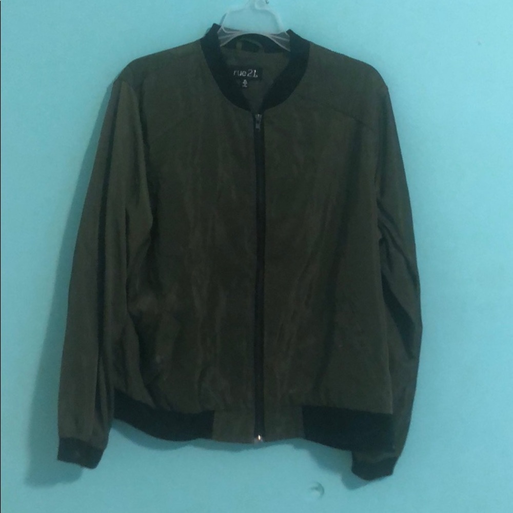 Olive green jacket
